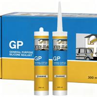 Fournisseur en gros de colle silicone GP à haute adhérence, colle acétique pour verre, colle acetoxy pour la construction et le transport
