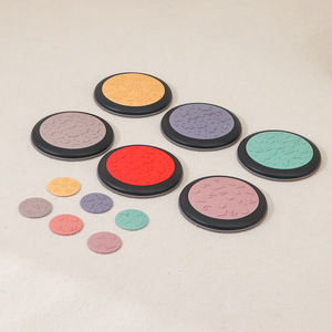 Colorido autismo niño placa sensorial plástico textura Circular disco cruce piedra juguete para la escuela al aire libre sala de estar uso - Product Image 4