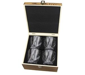 Venta caliente de lujo fuerte y clara vaso viejo moda giro alto de cristal licor whisky cóctel vasos de vino para beber. - Product Image 3