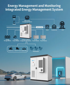 Batterie solaire <span class=keywords><strong>PNG</strong></span> Bess Lifepo4 241 kWh 125 kW, système de stockage d'énergie <span class=keywords><strong>en</strong></span> armoire, hors réseau, refroidissement liquide - Product Image 4