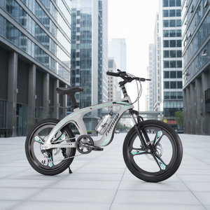 Vélo pour garçons/filles, 18/20/<span class=keywords><strong>22</strong></span> <span class=keywords><strong>pouces</strong></span>, nouveau modèle, jantes en alliage de magnésium, moyeu intégré, freins à double disque, absorption des chocs - Product Image 5