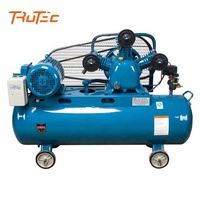 Compresseur d'air industriel portable entraîné par courroie 30/40/50L/70L/100L 1.5hp Mini compresseur d'air 0.25-8