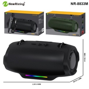 <span class=keywords><strong>ลำโพง</strong></span>คาราโอเกะบลูทูธ <span class=keywords><strong>NewRixing</strong></span> รุ่น NR-8833M พร้อมไมโครโฟน ไฟ RGB กันน้ำ พกพาสะดวกสำหรับงานปาร์ตี้กลางแจ้งและตั้งแคมป์ - Product Image 5