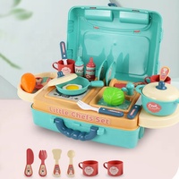 Ensemble d'outils de cuisine en plastique, nouveau et tendance, ensemble de jeu de rôle pour table de maquillage, ensemble de jeu de rôle de médecin, jouets pour filles, ensemble de cuisine