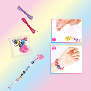 ชุดสมุดไดอารี่ที่สวยงามแบบทำมือสมุดบันทึกสำหรับฤดูใบไม้ผลิชุดปากกาปอมปอมจากโรงงานเซี่ยงไฮ้ - Product Image 3