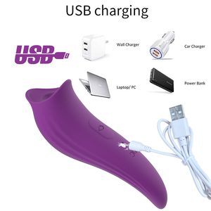 8 Vibration 7 Suction Modes Clitoral Suction <strong>Vibrator</strong> USB Magnetic Charging <strong>Engravable</strong> Brand Logo 2 in 1 Female Massager - Product Image 4