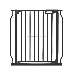 Barrière de sécurité pour animaux de compagnie en métal pour intérieur et extérieur, installation facile, barrière pour chiens, escaliers, montage par pression, barrière pour bébé pour porte, cuisine - Product Image 2