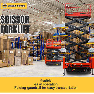 Theo dõi thang máy cắt kéo cho các trang web bùn ở Ấn Độ | thiết kế bánh xích | độ ổn định cao - Product Image 4