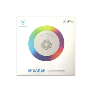 ลำโพงไร้สายแบบพกพาลอยน้ำได้มี8โหมด IPX7ไฟหลากสีไมค์<span class=keywords><strong>เสียง</strong></span>สเตอริโอ HD สำหรับอาบน้ำ<span class=keywords><strong>สระ</strong></span>กลางแจ้ง - Product Image 6