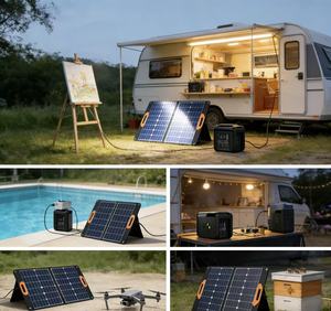 สถานีไฟฟ้าพกพา SUPER 1000W/2000W สำหรับการตั้งแคมป์กลางแจ้ง ใช้กับรถบ้าน กรณีฉุกเฉินที่บ้าน และการใช้ชีวิตแบบออฟกริด - Product Image 6