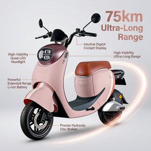 Moto <span class=keywords><strong>électrique</strong></span> sans balais 400W au design coloré, batterie lithium, étanche IP65, longue autonomie, <span class=keywords><strong>vélo</strong></span> de ville électronique intelligent - Product Image 4