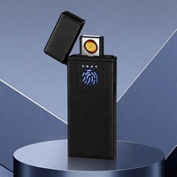 Briquet Électrique Pas Cher & Accessoires Fumeurs – Mini Briquet USB Électronique Rechargeable avec Logo