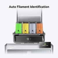 Système de filament Creality CFS, alimentateur automatique à 4 bobines pour impression 3D multi-matériaux 16 couleurs