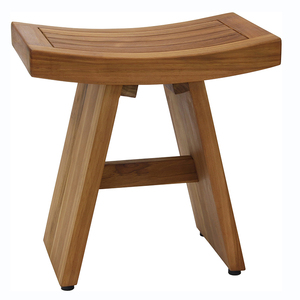 Chaise japonaise en bambou, siège de bain, <span class=keywords><strong>tabouret</strong></span> pour personnes âgées, banc de <span class=keywords><strong>douche</strong></span> pour la maison ou le salon - Product Image 6