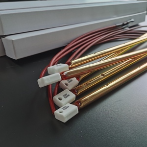 China Factory Gold <strong>Element</strong> <strong>Infrared</strong> 2000W <strong>Quartz</strong> Heating Tube <strong>Halogen</strong> Heating Lamp - Product Image 6