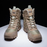 Bottes tactiques robustes pour l'extérieur, la randonnée, l'alpinisme et l'entraînement en escalade