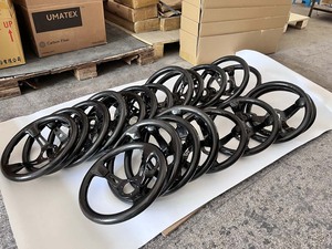 <span class=keywords><strong>Volant</strong></span> de course en fibre de carbone forgée, <span class=keywords><strong>volant</strong></span> universel léger à 3 branches pour voiture/simulateur de jeu, finition mate/brillante - Product Image 2