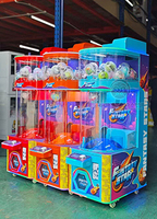 Distributeur de balles à prix surprise Fantasy Star, à monnayeur, avec bandes LED RGB pour centre commercial