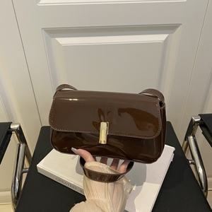 Sacs à bandoulière en cuir PU pour femmes, style vintage, haut de gamme, nouvelle collection 2026, sacs à main de luxe de créateur, petits sacs fourre-tout pour femmes - Product Image 5