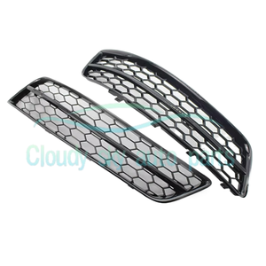 Accessoires de voiture de haute qualité, cadre de phare antibrouillard LED pour pare-chocs avant, grilles en nid d'abeille pour <span class=keywords><strong>A3</strong></span> 8P ABS noir argenté <span class=keywords><strong>2007</strong></span>-2012 - Product Image 6