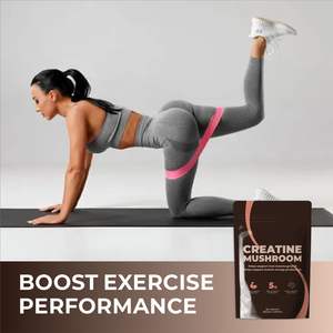 ヴィタホール 100% クレアチン一水和物パウダー パケット クレアチン個別包装パケット 微粉化クレアチン マッシュルームパウダー - Product Image 6