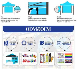 600D Oxford Matériel Durable Facile Pop Personnalisé Auvent publicité événement <span class=keywords><strong>Tente</strong></span> Pour Publicité Salon Marché - Product Image 5