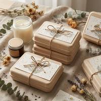 Funda de Jabón de Papel Especial Ecológica |   Tarjeta de Jabón Artesanal Premium |   Marca de Lujo para el Cuidado de la Piel Orgánico