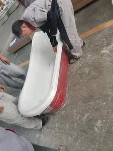 Lossy Red REE tantanding Room athroom Law Foot crycrylic tub athtub For dult ooaking elaelax elaathtub ITH - Product Image 5