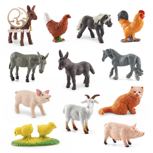 Nouvelle éducation unisexe PVC Zoo animaux jouets réaliste ferme et forêt animaux sauvages Figurines Simulation jouets en plastique enfants tout-petits - Product Image 4