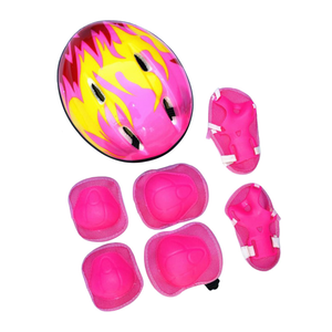 Rollschuh laufen für Kinder Junge Mädchen Kinder Helm Knie Ellbogen Pad Radfahren Skate Fahrrad Roller Schutz Sicherheits schutz Party Geschenk - Product Image 1
