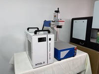 Machine de marquage laser UV de bureau 5W/10W pour gravure de précision sur plastique/verre/métal/PCB avec conception de table de travail compacte