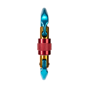 Champion Heavy Duty para <span class=keywords><strong>hamaca</strong></span> de escalada, equipo para acampar al aire libre 25kN D-shape Screwgate Locking Mosquetón Clip Professional Ro - Product Image 2