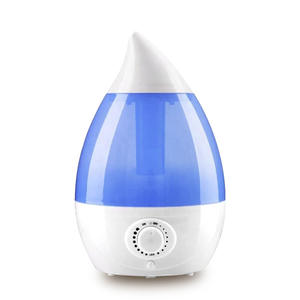 Nouvel humidificateur ultrasonique de table 1,6 L avec bouton de réglage de la goutte d'eau, forte production de brume pour la maison et le bureau - Product Image 2