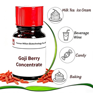 Concentré de saveur de baies de Goji pour mélanges de tisanes et boissons végétales, formules toniques prêtes à boire - Product Image 1