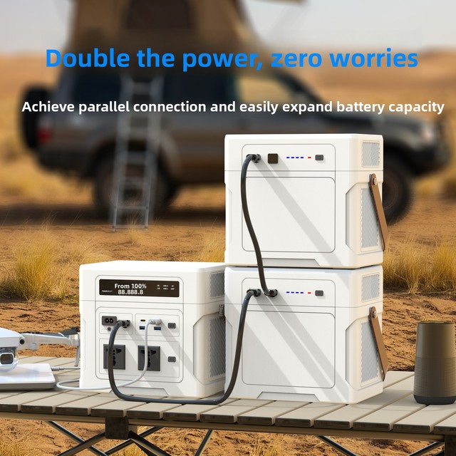 1000W Solar Generator Kit LiFePO4 High-Capacity Portable Power Station 100W Solar Panel for Hurricane Preparedness Off-grid