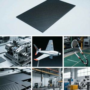 Venta al por Mayor de Fábrica: Placas de Fibra de Carbono 3k Personalizadas de Alta Calidad para Marcos de Drones FPV - Product Image 3