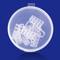 4 PCS Silicone médical souple anti-ronflement Dispositif d'épandage nasal Cônes nasaux Dilatateur nasal pour arrêter le ronflement