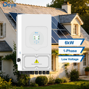 Deye <strong>SUN</strong>-6K-SG05LP1-EU CE, 6kW 1-Phase Inverter Hands-Free Energy <strong>Saver</strong> That Lowers Your <strong>Power</strong> Bills Automatically - Product Image 1