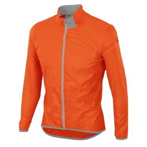 Veste de sport pour homme, imperméable, en polyester/coton, thermique, coupe-vent, manches longues, pour le cyclisme, la course à pied - Product Image 4