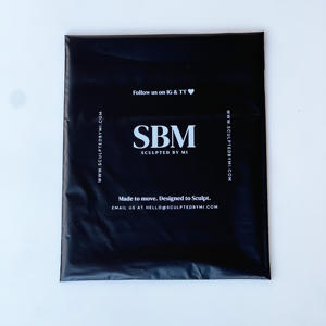 Sacs d'emballage express pour vêtements, sacs en plastique autocollants, logo personnalisé, sacs d'expédition imperméables pour Noël - Product Image 4