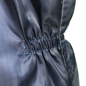 ที่มีคุณภาพสูงทำความสะอาดได้ป้องกันไฟฟ้าสถิตย์สีน้ำเงินเข้ม <span class=keywords><strong>ESD</strong></span> Lab ใช้ Jumpsuit สไตล์5มิลลิเมตรตาราง <span class=keywords><strong>ESD</strong></span> Coverall - Product Image 4