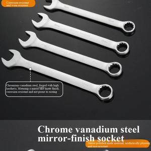 216-Piece Professional <strong>Mechanic</strong> <strong>Tool</strong> <strong>Set</strong>, Durable Chrome Vanadium Steel Ratchet Wrench, Socket, and Screwdriver for Vehicle Use - Product Image 3