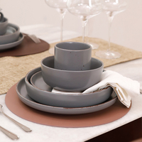 Service de table personnalisé en direct d'usine, design INS, prix bas, 20 pièces, vaisselle pour la maison et la cuisine, utile