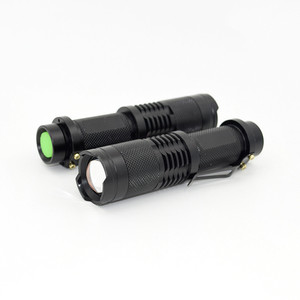 Hersteller Großhandel Mini Blitzlicht T6 Taschenlampen LED SK98 Teleskop <span class=keywords><strong>Zoom</strong></span> Outdoor Wasserdichte Taschenlampen - Product Image 1