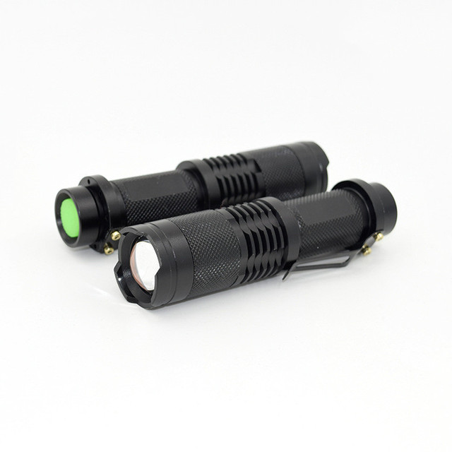 Manufacturers Wholesale Mini Flash Light T6 Flashlights LED  SK68 Telescopic Zoom Outdoor Waterproof Torche Lights