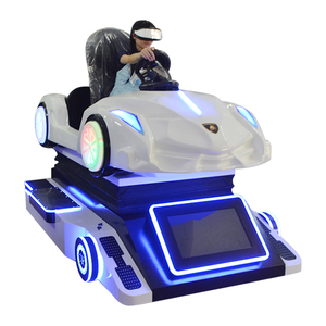 Simulador de Movimiento de Carreras de Autos de Realidad Virtual <span class=keywords><strong>Arena</strong></span>, Juegos de Arcade de Alto Octanaje para Interiores/Exteriores, Aeropuertos Temáticos, Fibra de Vidrio - Product Image 5