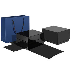 Boîte de rangement pour montres en bois massif, écologique, haut de gamme, de style piano, avec logo d'usine et marque personnalisée - Product Image 5