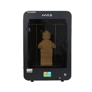 Çin üreticileri fabrika fiyat Createbot MAX 3D yazıcı ile dokunmatik ekran ve ısıtmalı yatak 3D BASKI MAKİNESİ satılık