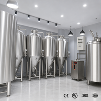 Cuve de Fermentation Industrielle Tonsen 100HL pour Bière, Unitank en Acier Inoxydable de 10000L avec Système de Refroidissement pour Microbrasserie