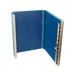 Aluminium crossflow plate air to air heat exchanger for heat recovery ventilation system